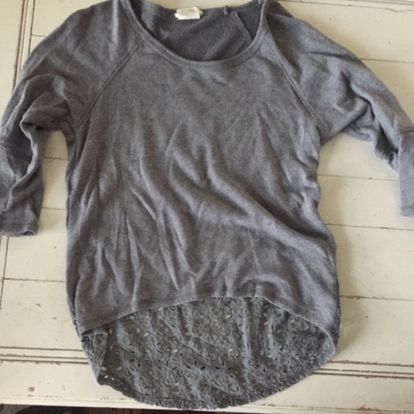 🎀 Gray high, low top - Picture 2 of 5